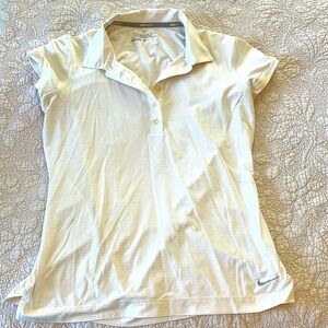 Nike Golf white polo size S
